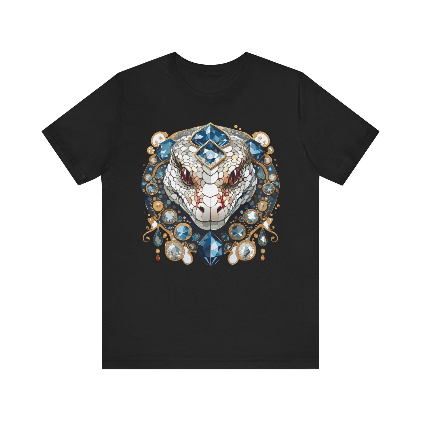 Animal Shirt, Shirt with Animal, Tee Shirt with Gold Animal Medal, Shirt with Antique Animal Medallion