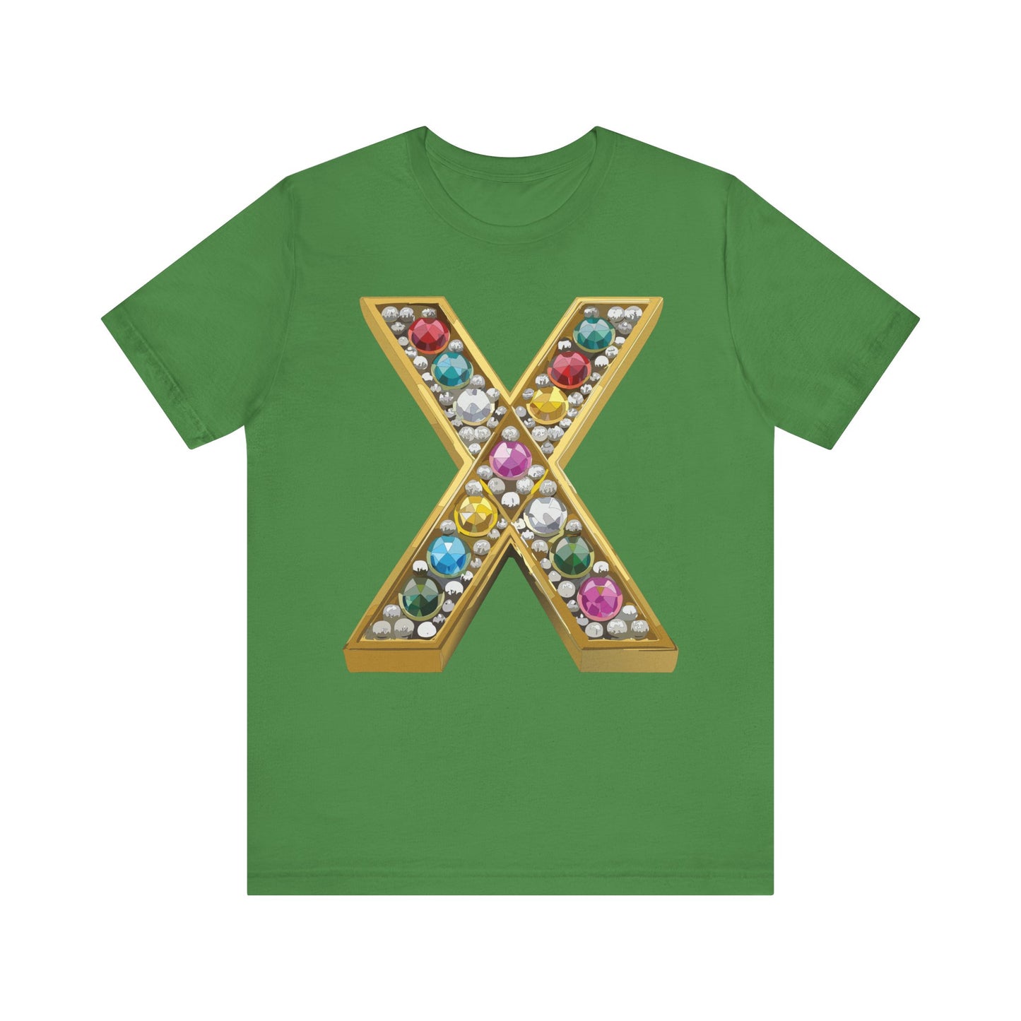 Letter Shirt, Shirt with Letters, Tee Shirt with Gold Letter, Shirt with Antique Letters