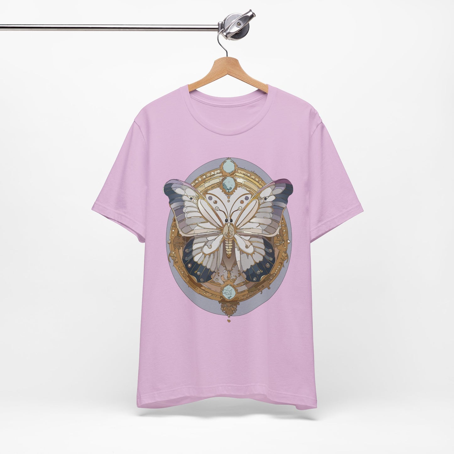 Butterfly Shirt, Shirt with Butterfly, Tee Shirt with Antique Butterfly