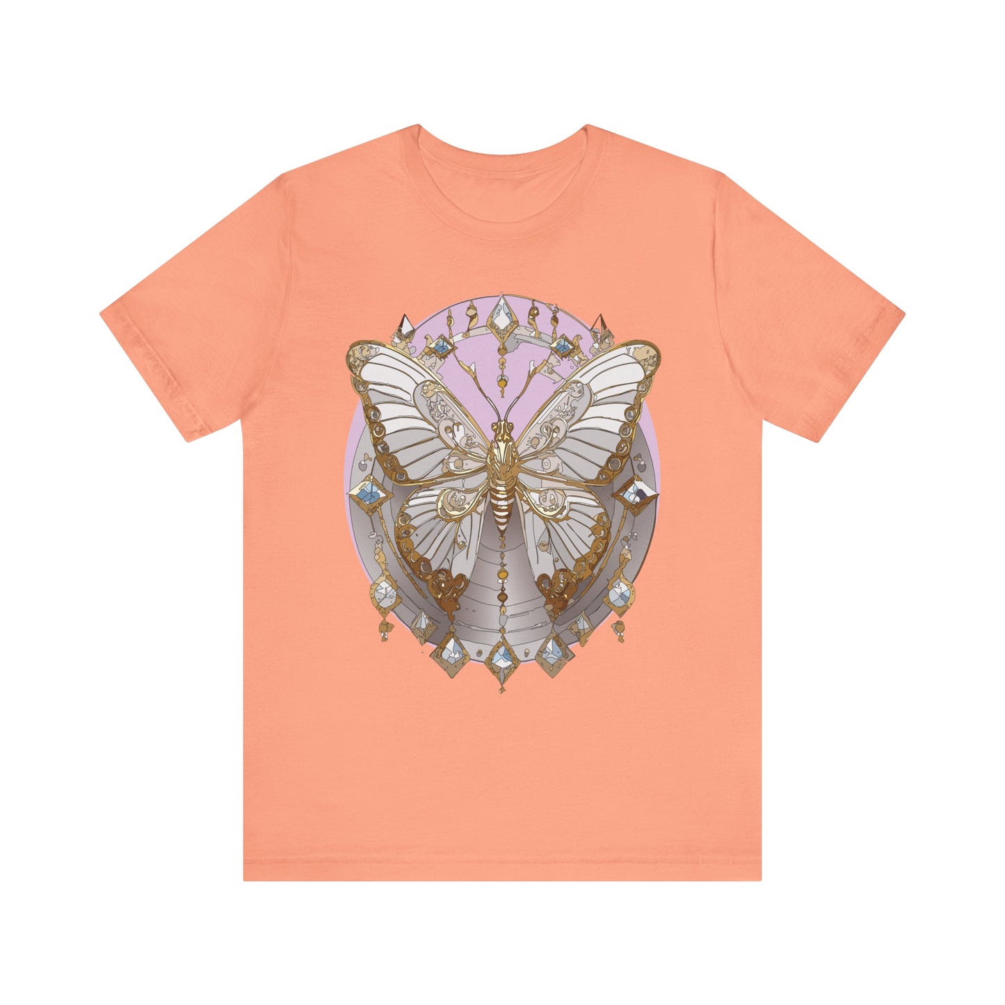 Butterfly Shirt, Shirt with Butterfly, Tee Shirt with Antique Butterfly