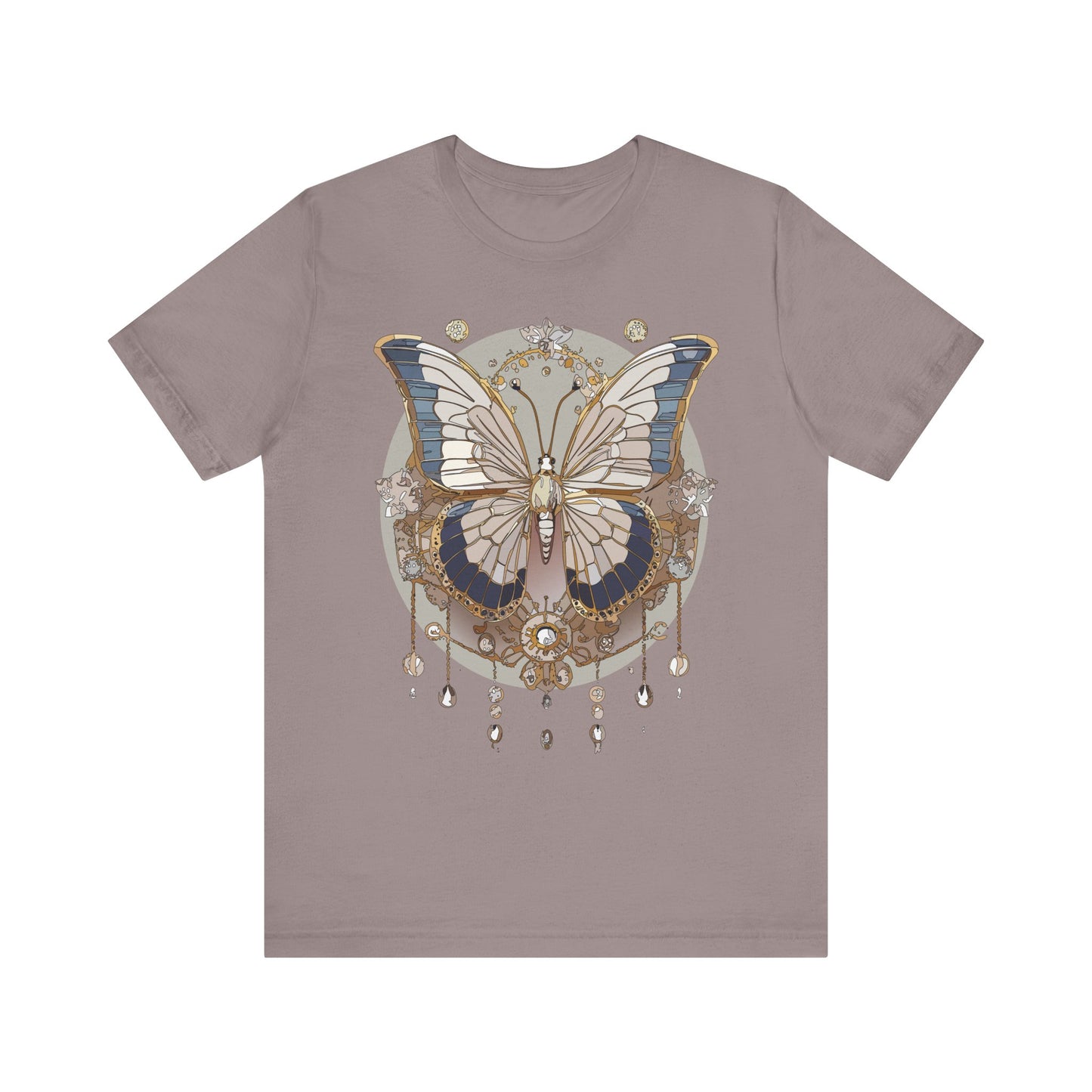 Butterfly Shirt, Shirt with Butterfly, Tee Shirt with Antique Butterfly