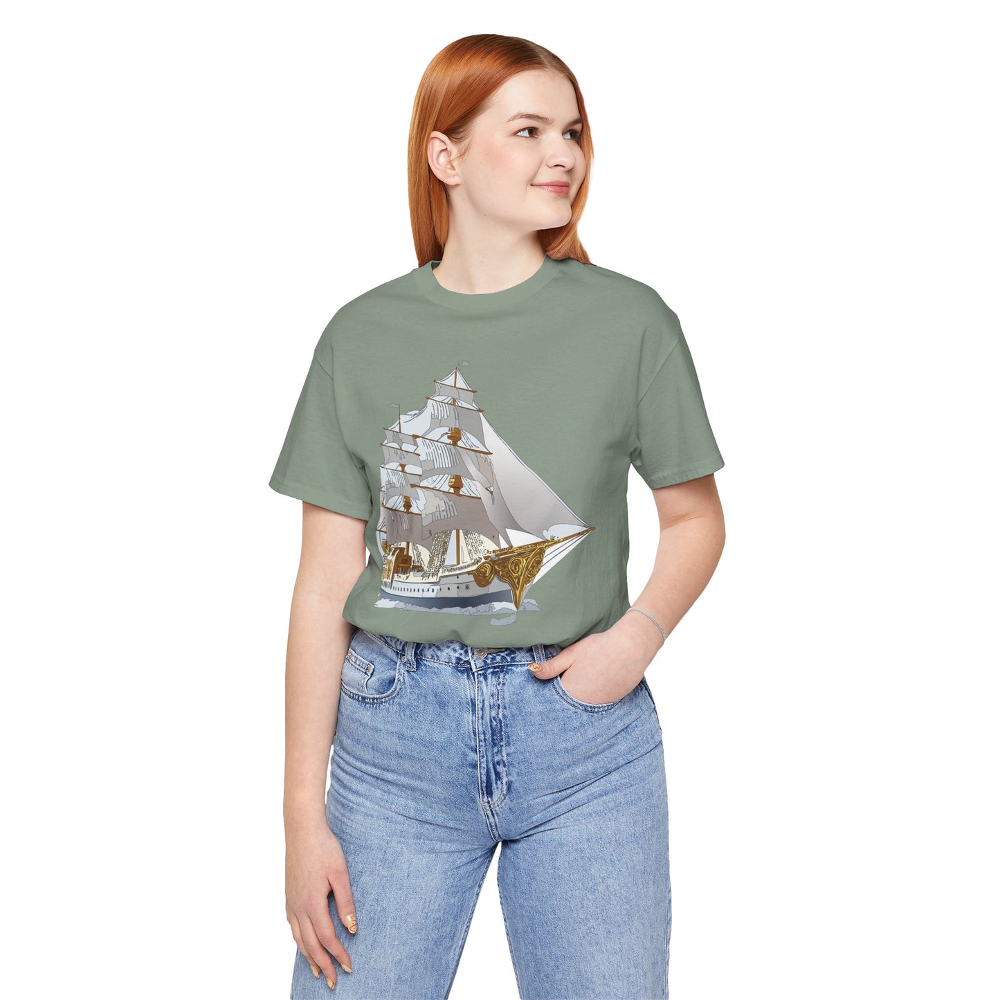 Ship Shirt, Shirt with Ship, Tee shirt with Ship
