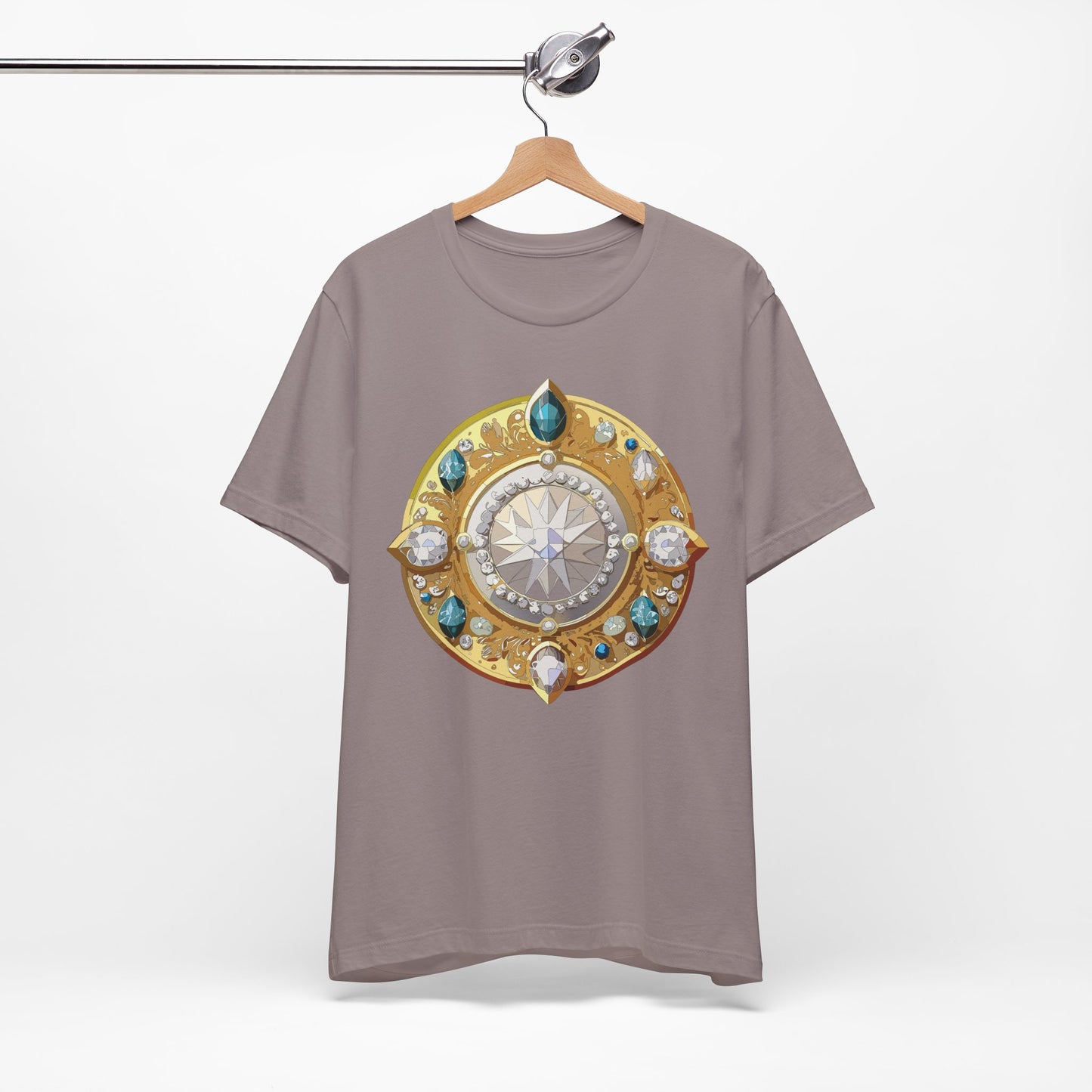 Medallion Shirt, Shirt with Medallion, Tee Shirt with Medal