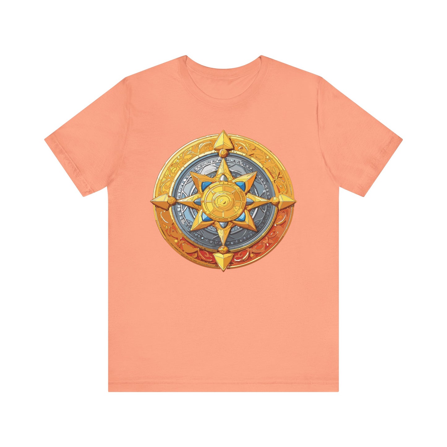Coin Shirt, Shirt with Coin, Tee Shirt with Gold Coin, Shirt with Antique Coin