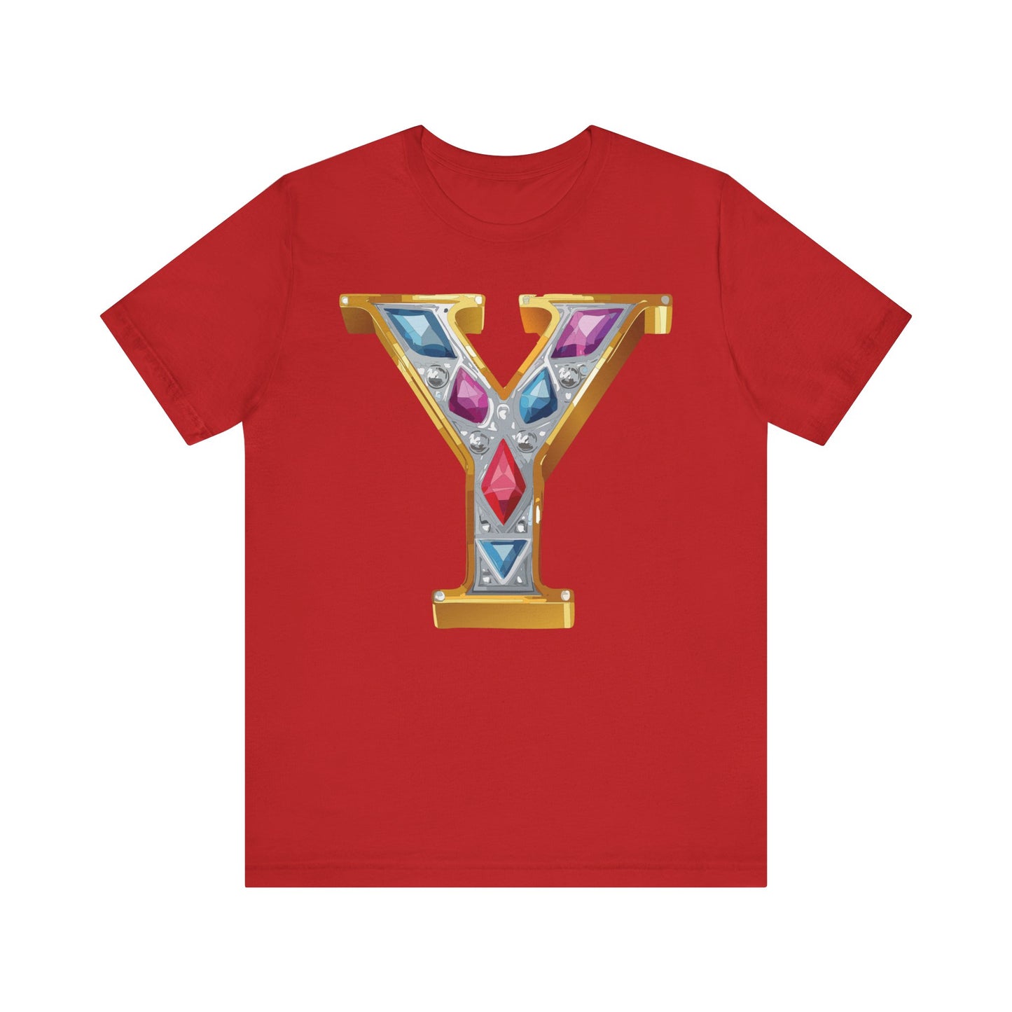 Letter Shirt, Shirt with Letters, Tee Shirt with Gold Letter, Shirt with Antique Letters