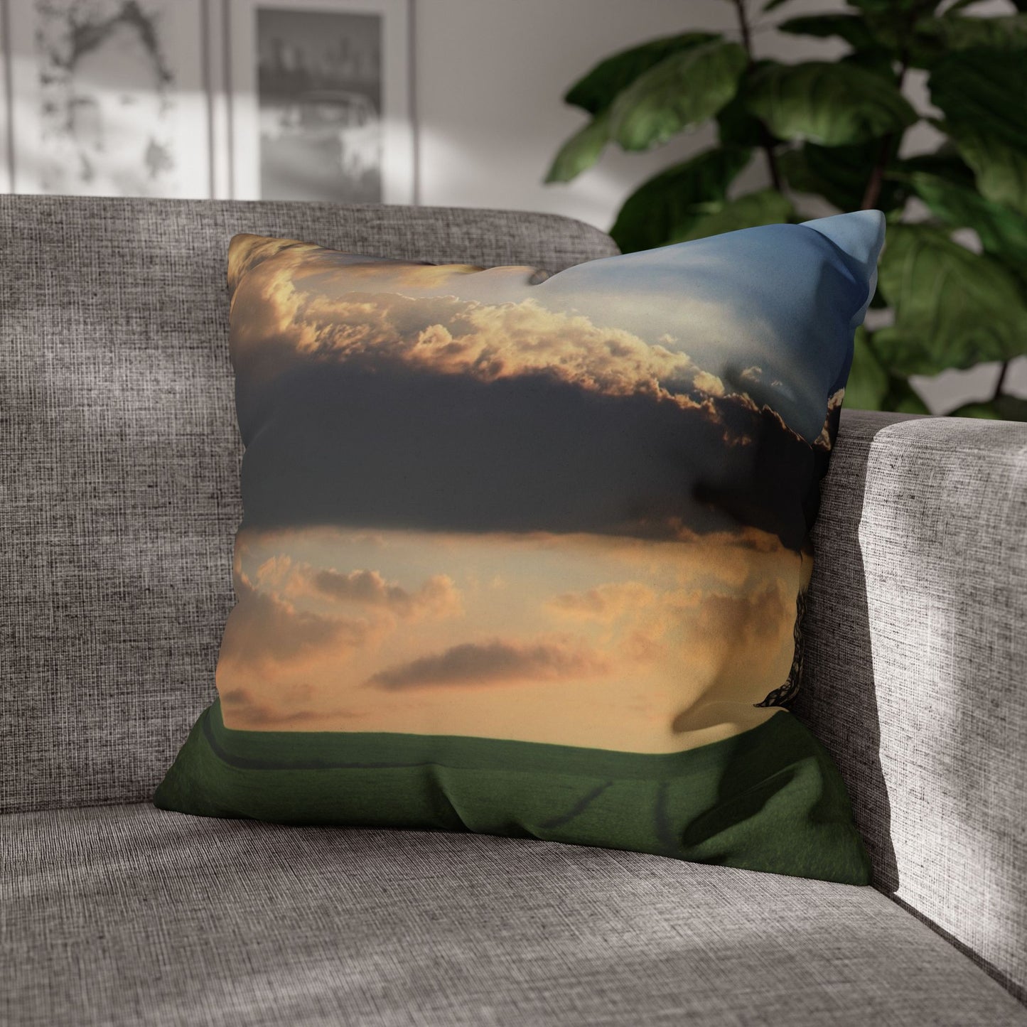 Landscape Pillow Cover