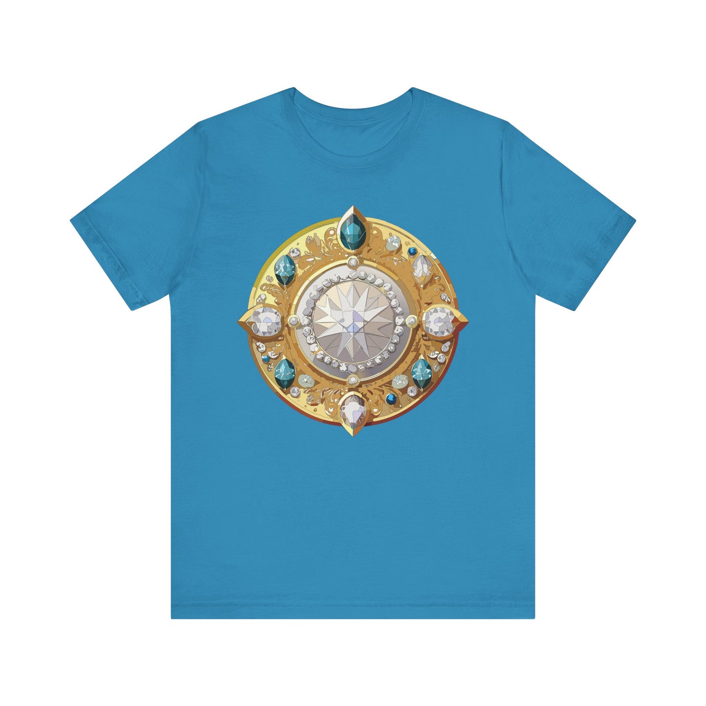 Medallion Shirt, Shirt with Medallion, Tee Shirt with Medal