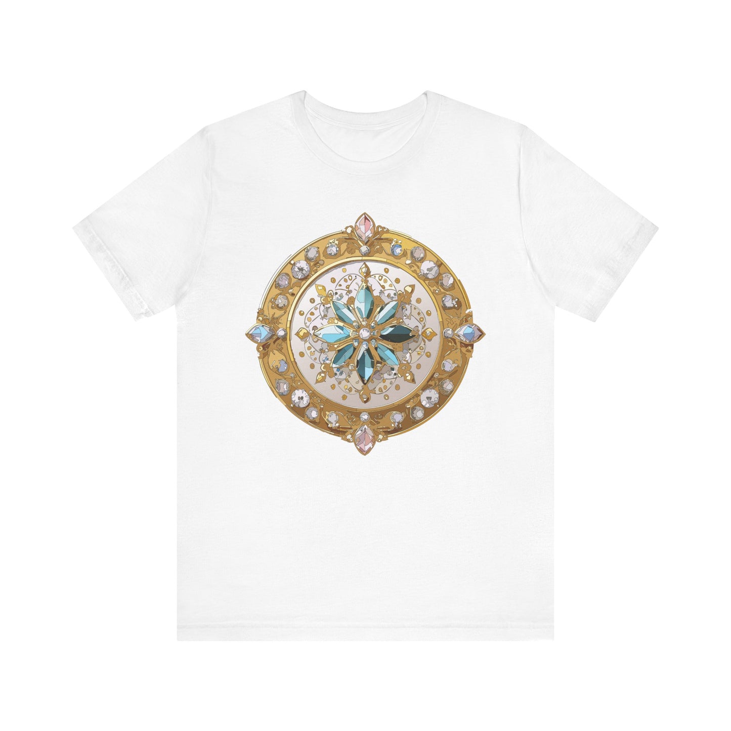 Medallion Shirt, Shirt with Medallion, Tee Shirt with Medal