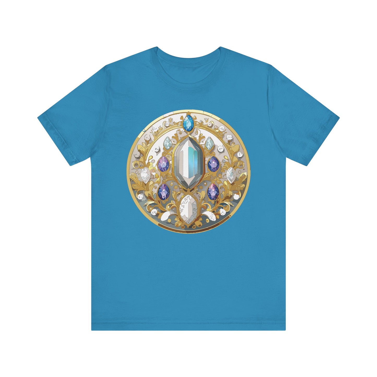 Medallion Shirt, Shirt with Medallion, Tee Shirt with Medal