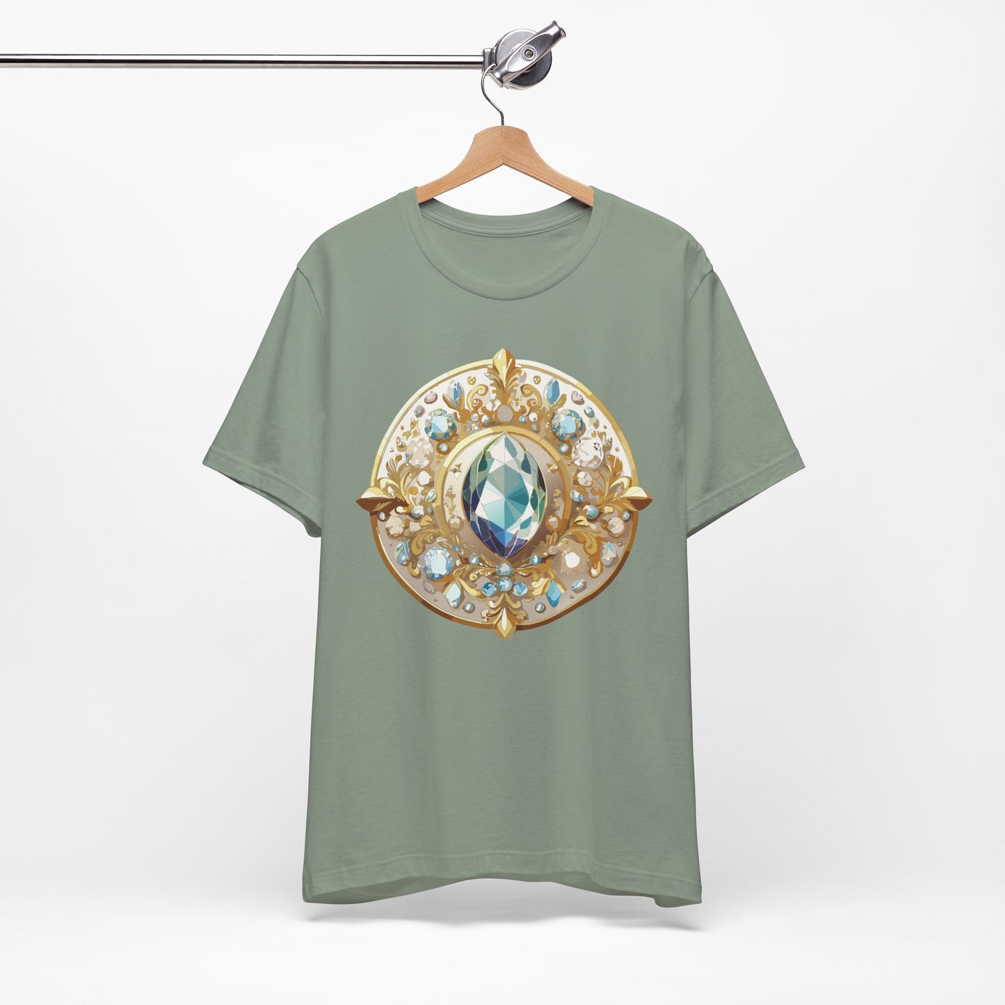 Medallion Shirt, Shirt with Medallion, Tee Shirt with Medal