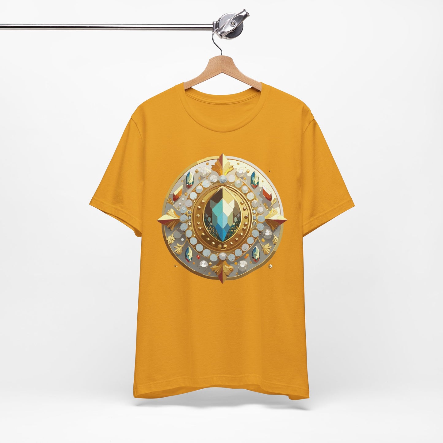 Medallion Shirt, Shirt with Medallion, Tee Shirt with Medal