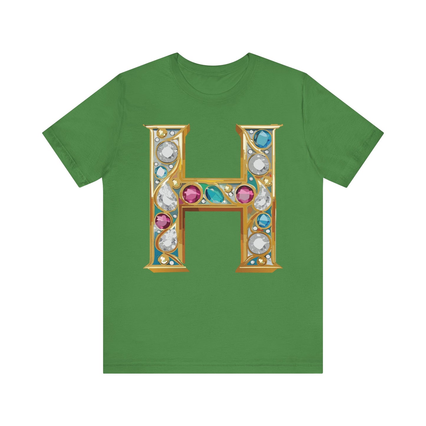 Letter Shirt, Shirt with Letters, Tee Shirt with Gold Letter, Shirt with Antique Letters
