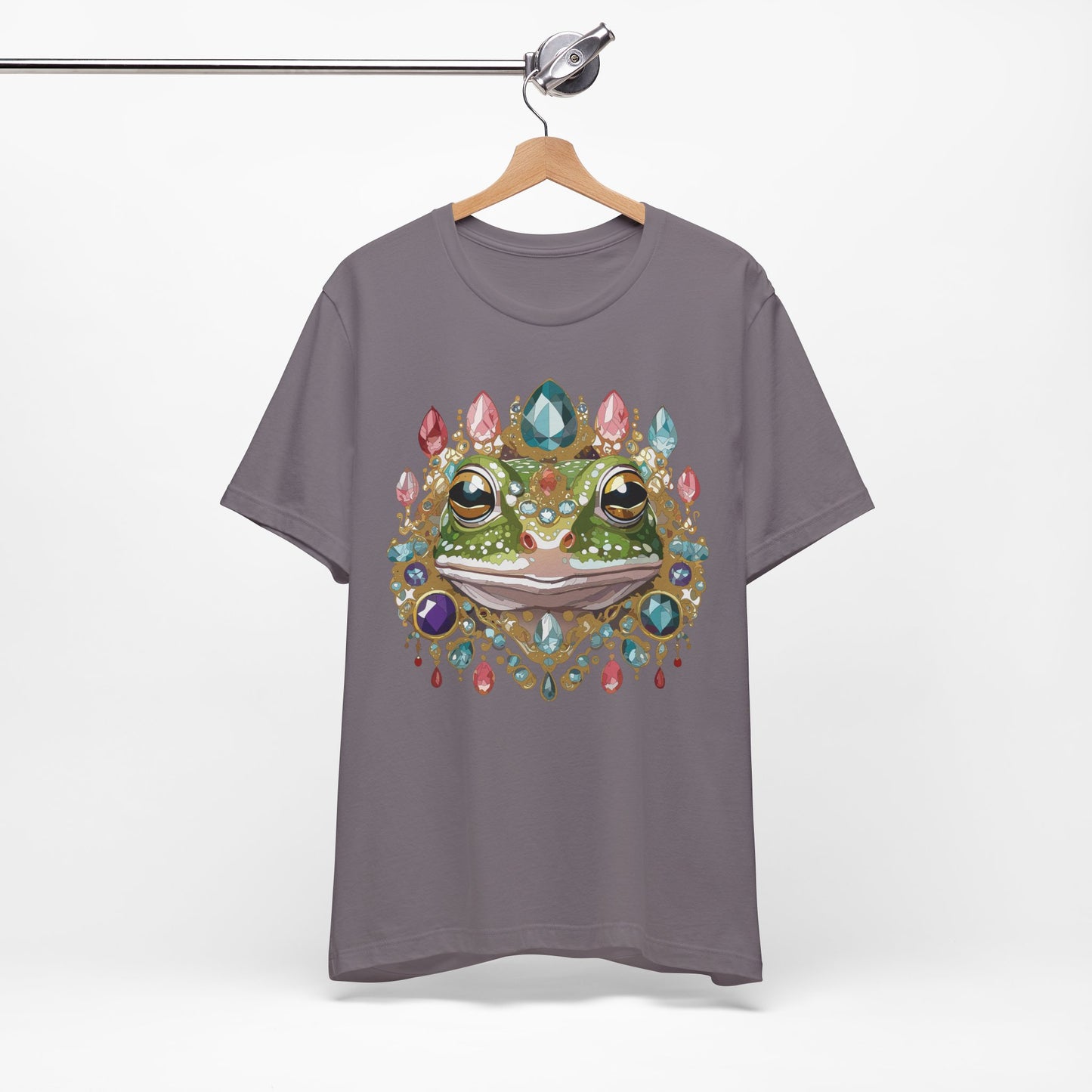 Animal Shirt, Shirt with Animal, Tee Shirt with Gold Animal Medal, Shirt with Antique Animal Medallion