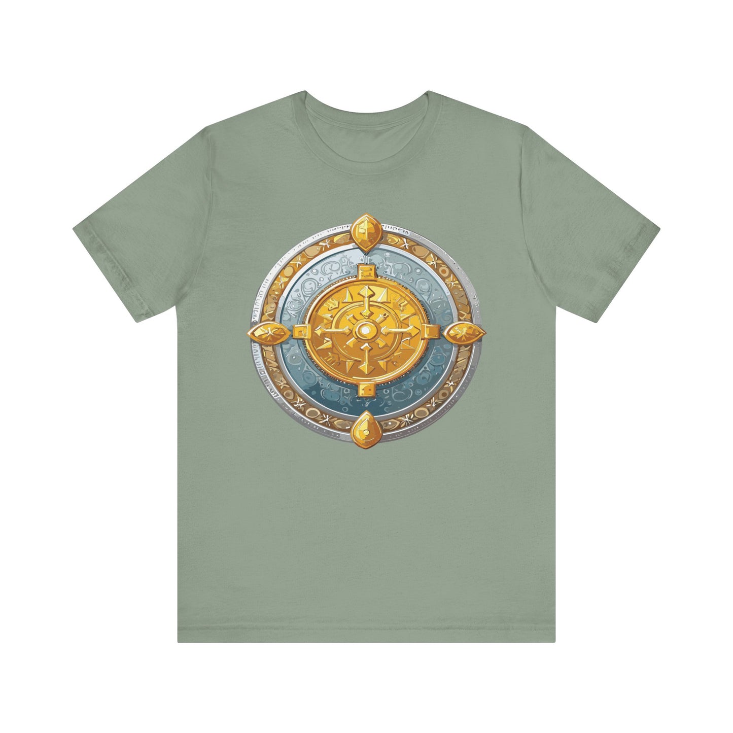 Coin Shirt, Shirt with Coin, Tee Shirt with Gold Coin, Shirt with Antique Coin