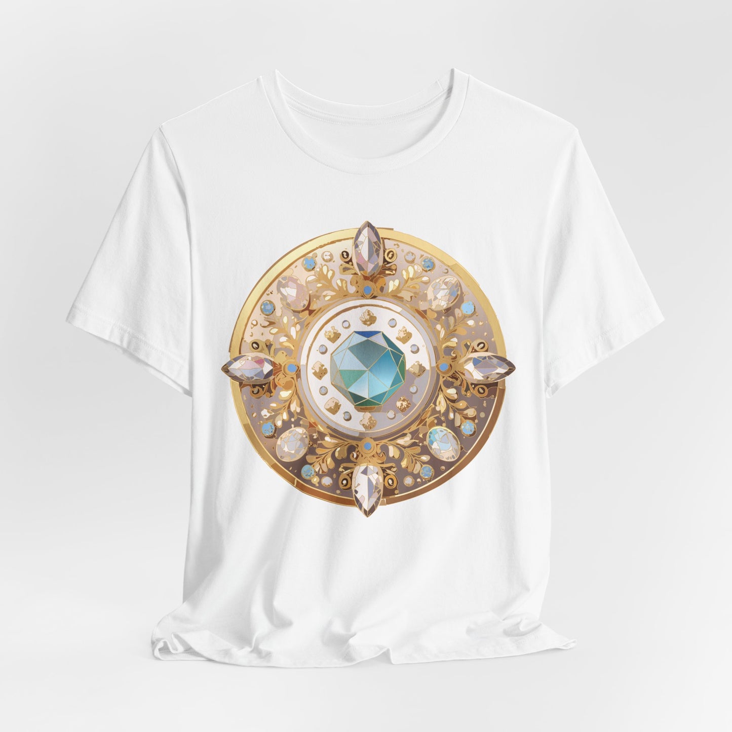 Medallion Shirt, Shirt with Medallion, Tee Shirt with Medal