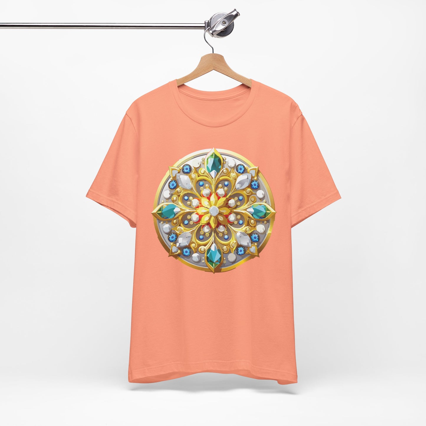 Medallion Shirt, Shirt with Medallion, Tee Shirt with Medal