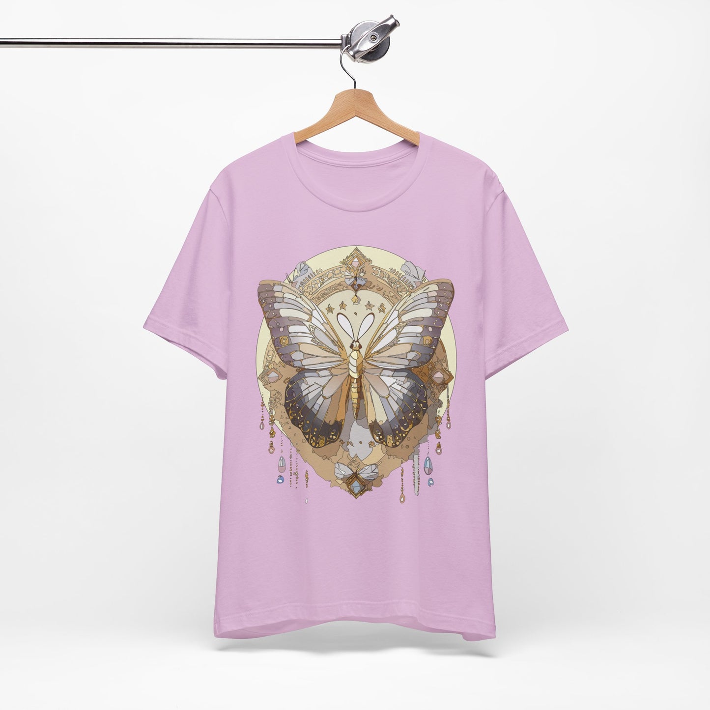 Butterfly Shirt, Shirt with Butterfly, Tee Shirt with Antique Butterfly