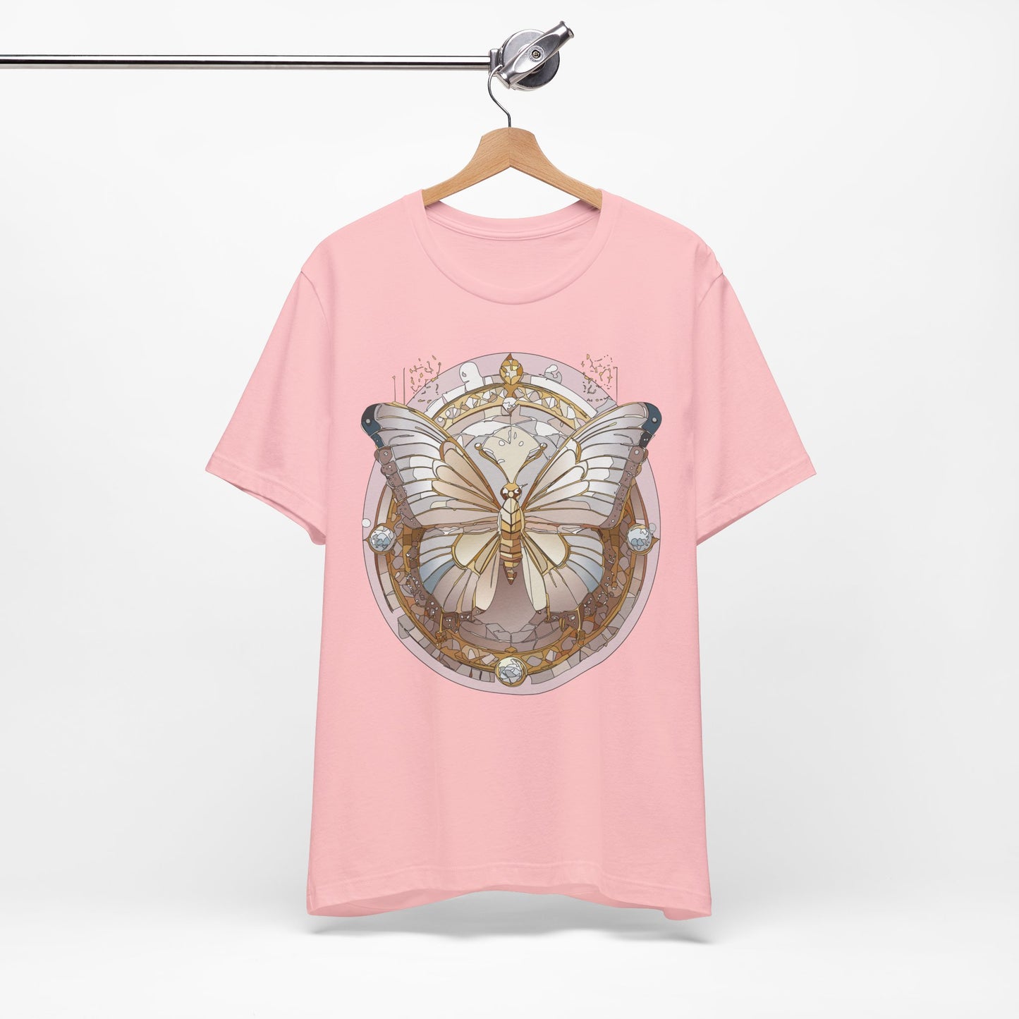 Butterfly Shirt, Shirt with Butterfly, Tee Shirt with Antique Butterfly