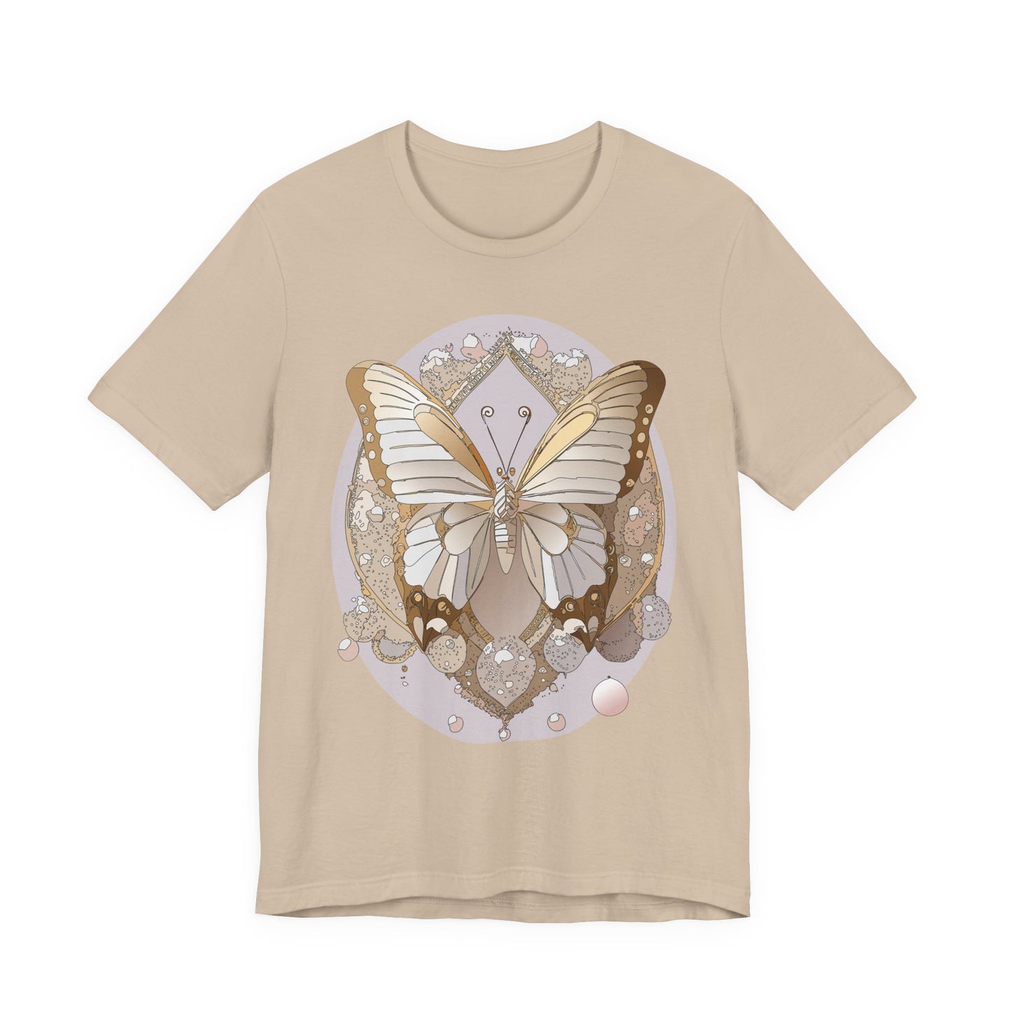 Butterfly Shirt, Shirt with Butterfly, Tee Shirt with Antique Butterfly