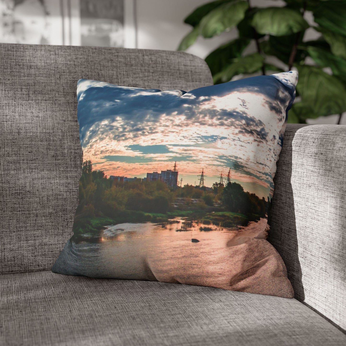 Landscape Pillow Cover