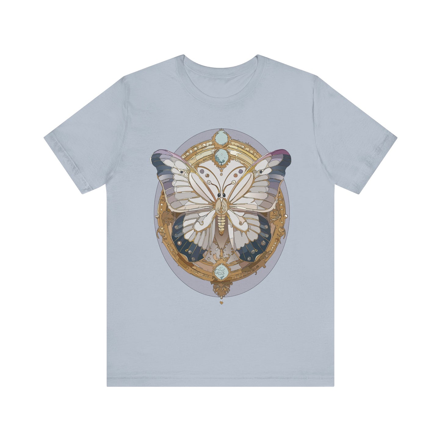 Butterfly Shirt, Shirt with Butterfly, Tee Shirt with Antique Butterfly