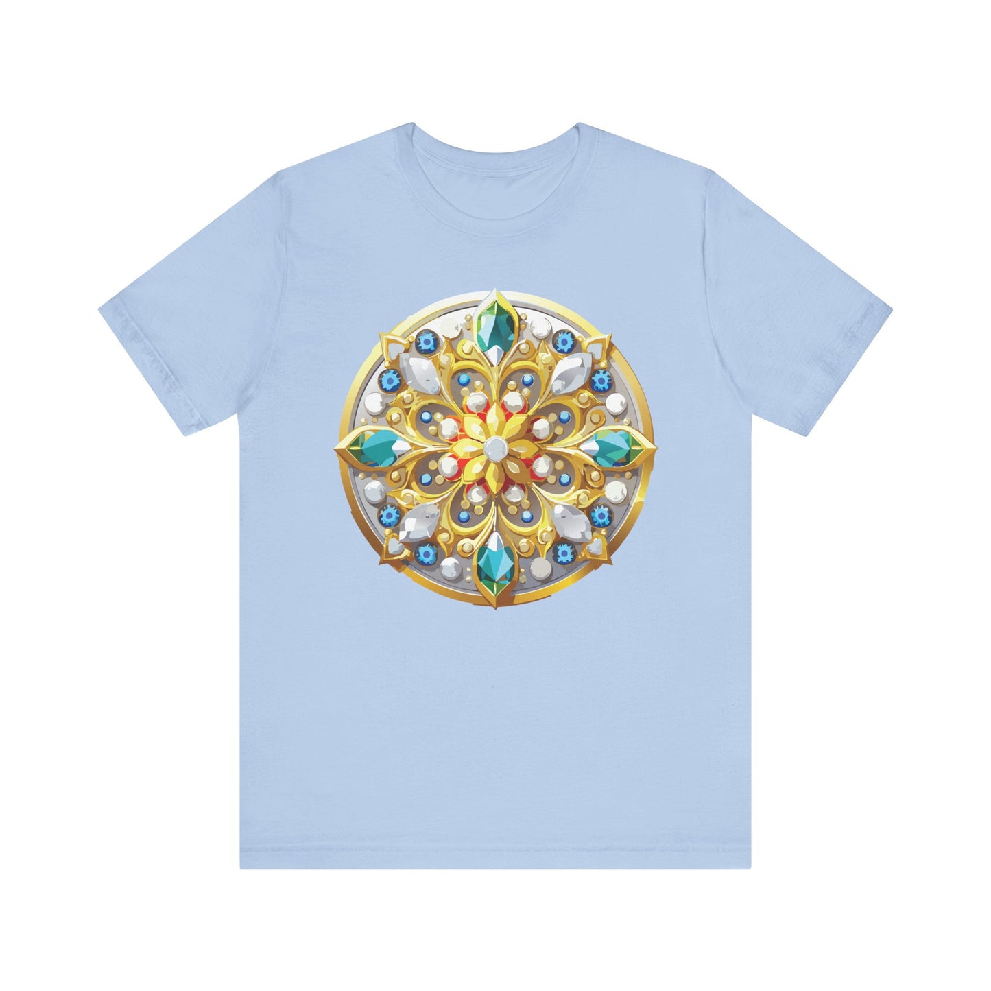 Medallion Shirt, Shirt with Medallion, Tee Shirt with Medal
