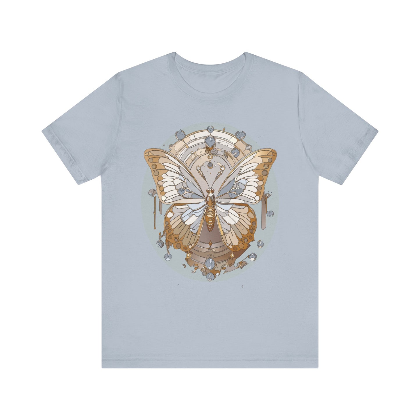 Butterfly Shirt, Shirt with Butterfly, Tee Shirt with Antique Butterfly