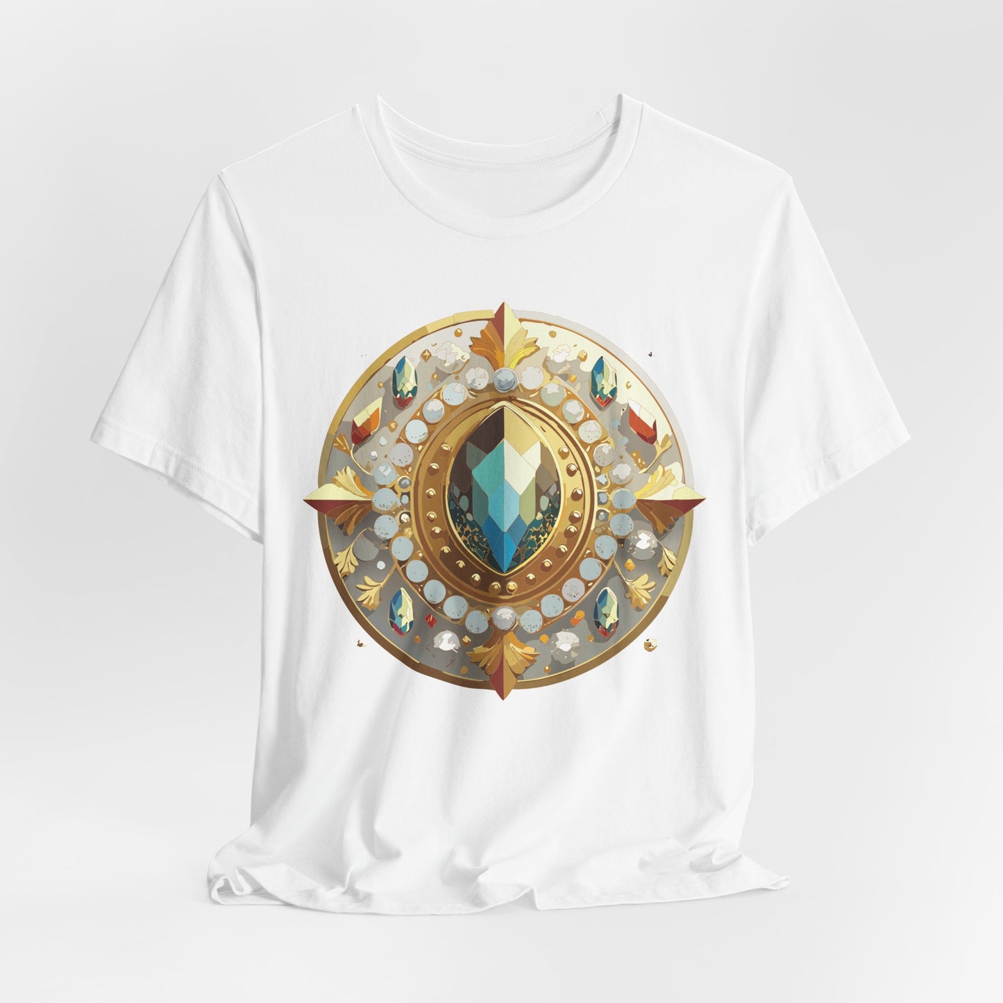 Medallion Shirt, Shirt with Medallion, Tee Shirt with Medal