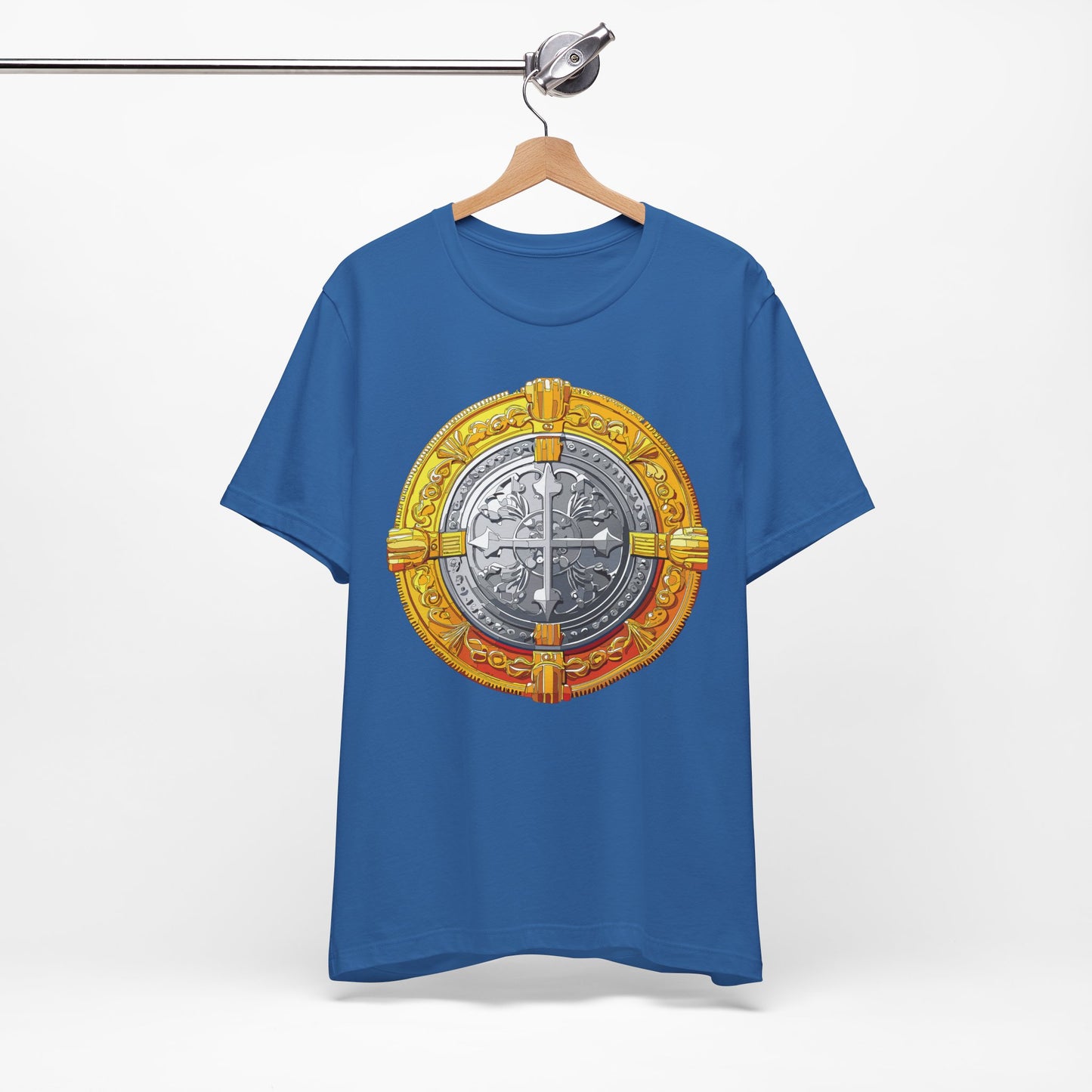 Coin Shirt, Shirt with Coin, Tee Shirt with Gold Coin, Shirt with Antique Coin