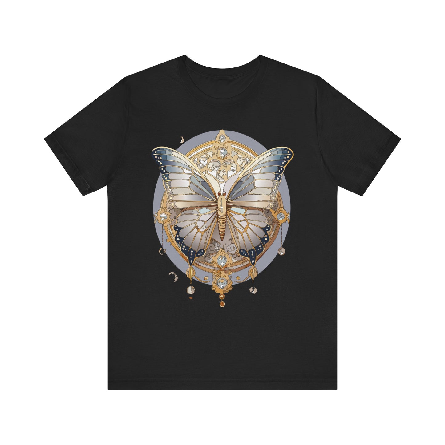 Butterfly Shirt, Shirt with Butterfly, Tee Shirt with Antique Butterfly