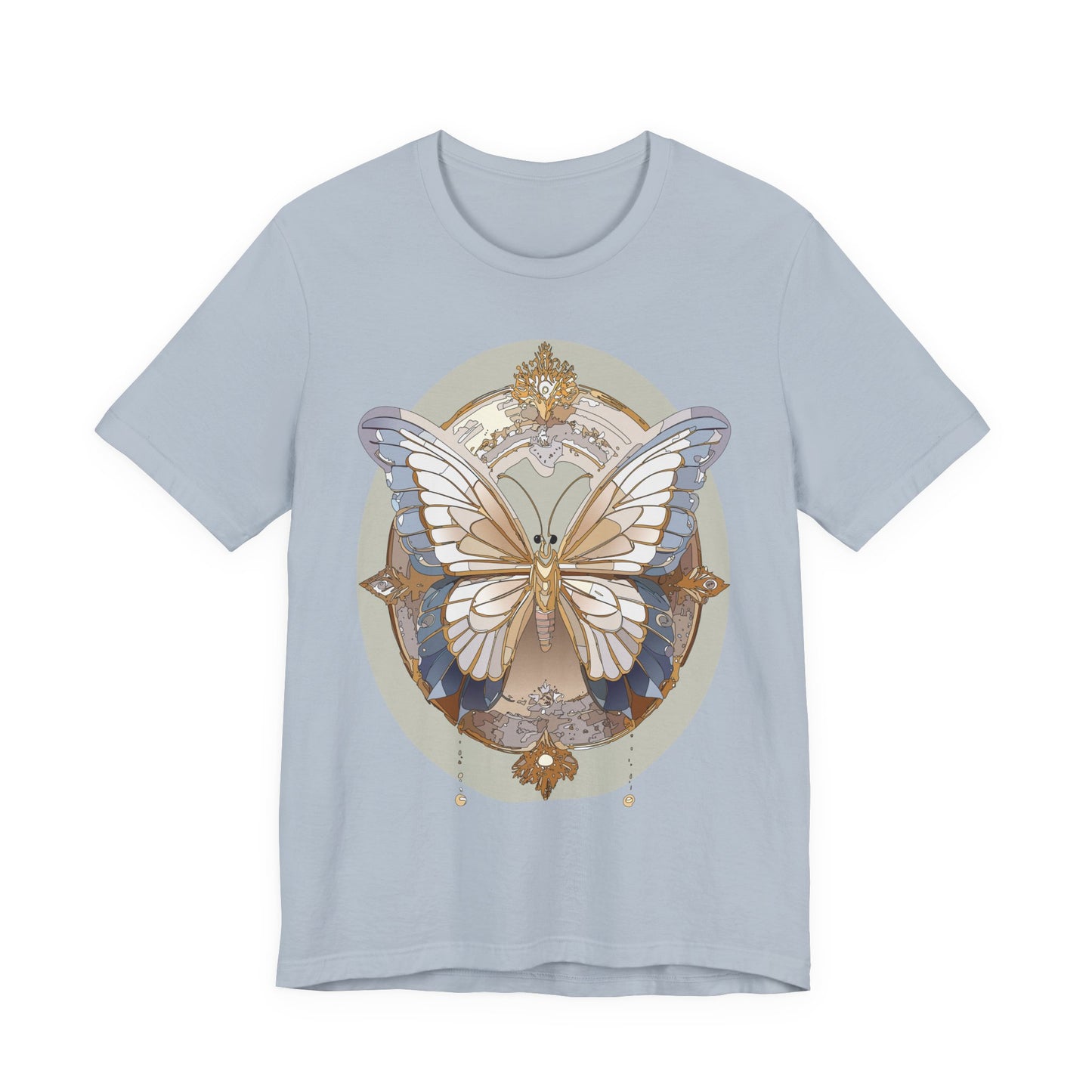 Butterfly Shirt, Shirt with Butterfly, Tee Shirt with Antique Butterfly