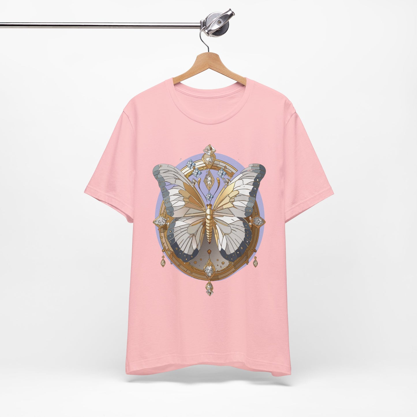 Butterfly Shirt, Shirt with Butterfly, Tee Shirt with Antique Butterfly