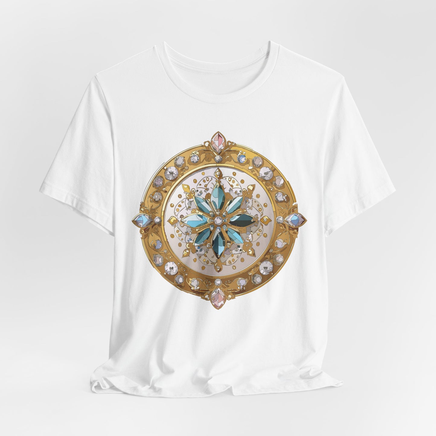 Medallion Shirt, Shirt with Medallion, Tee Shirt with Medal