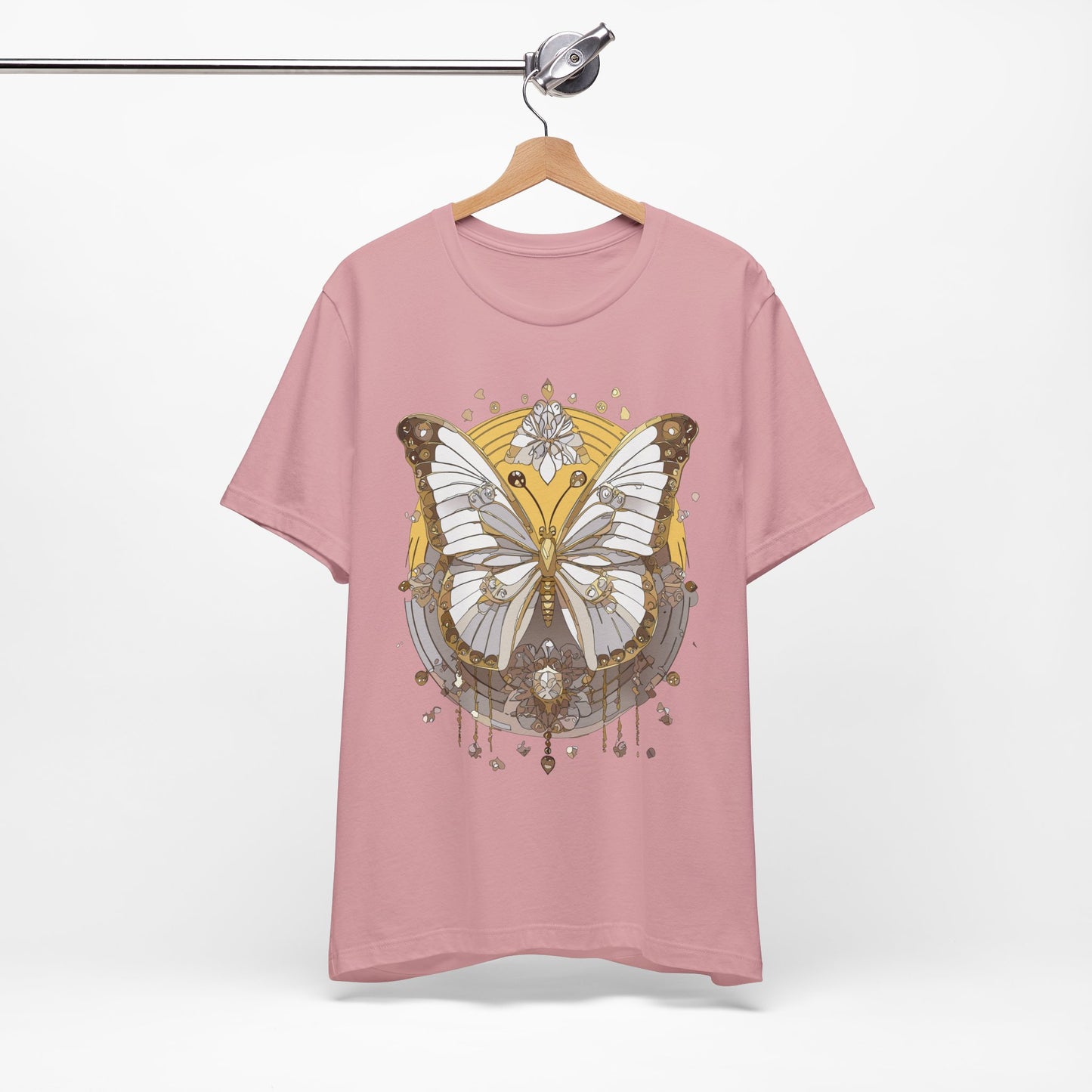 Butterfly Shirt, Shirt with Butterfly, Tee Shirt with Antique Butterfly