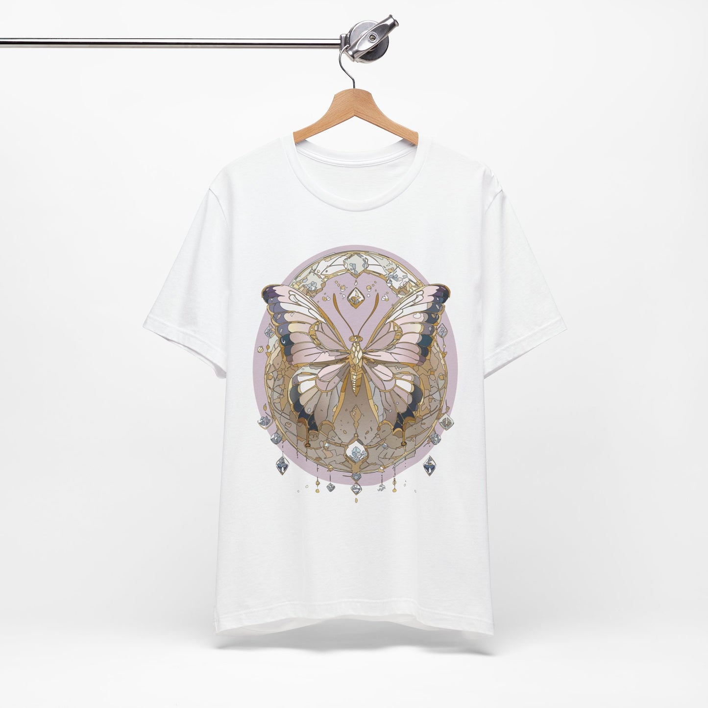 Butterfly Shirt, Shirt with Butterfly, Tee Shirt with Antique Butterfly