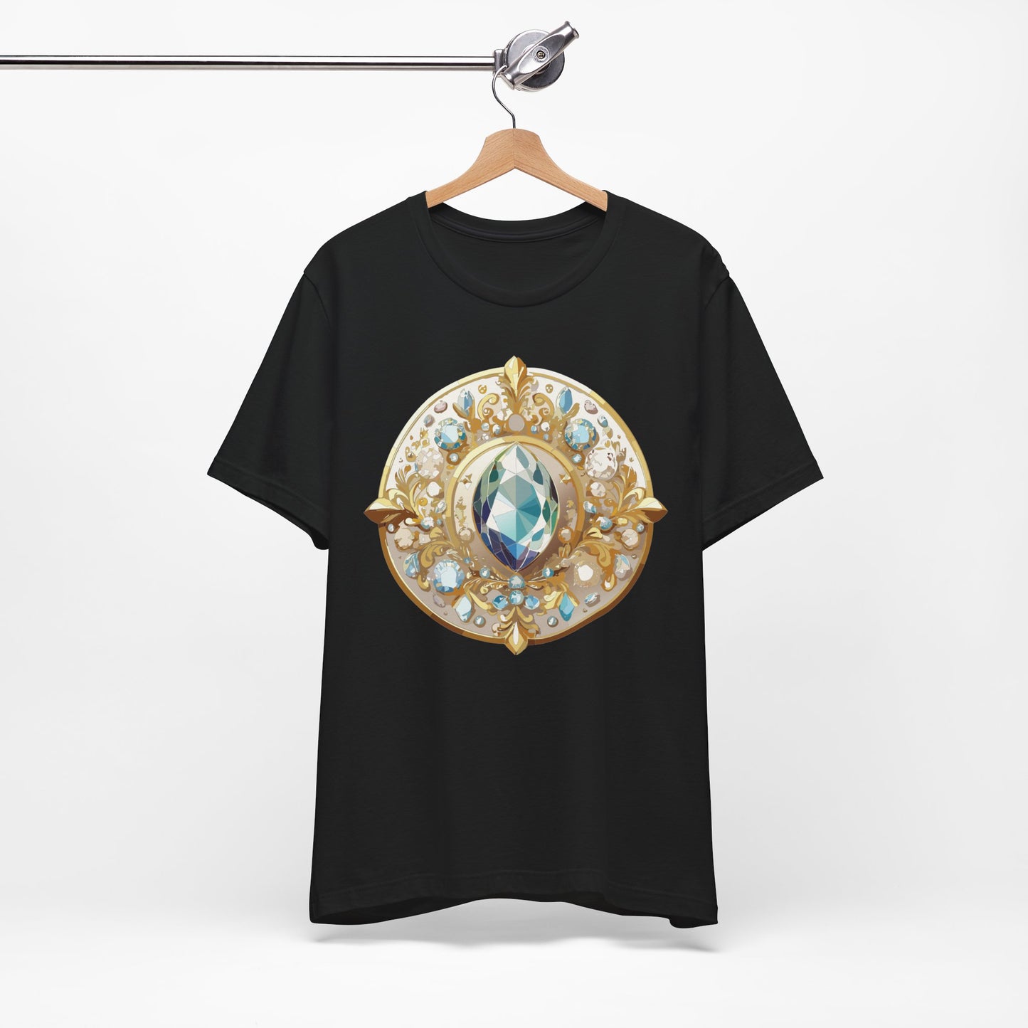 Medallion Shirt, Shirt with Medallion, Tee Shirt with Medal