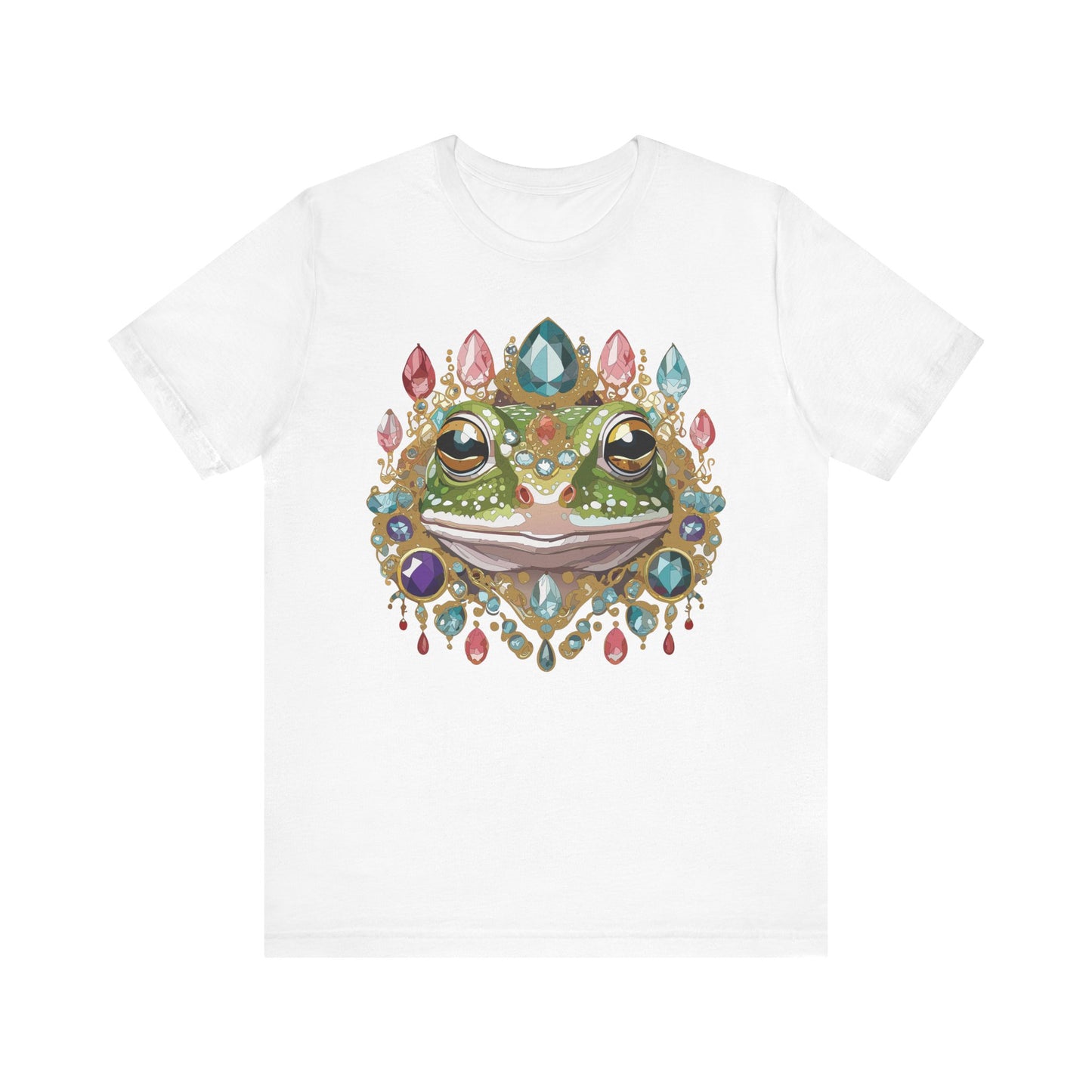 Animal Shirt, Shirt with Animal, Tee Shirt with Gold Animal Medal, Shirt with Antique Animal Medallion