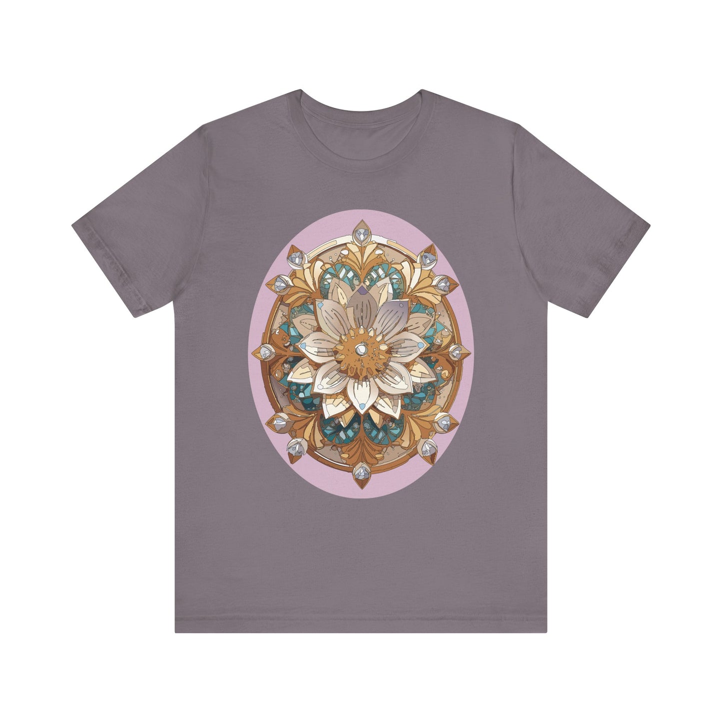 Floral Shirt, Flower Shirt, Tee Shirt with Antique Flower
