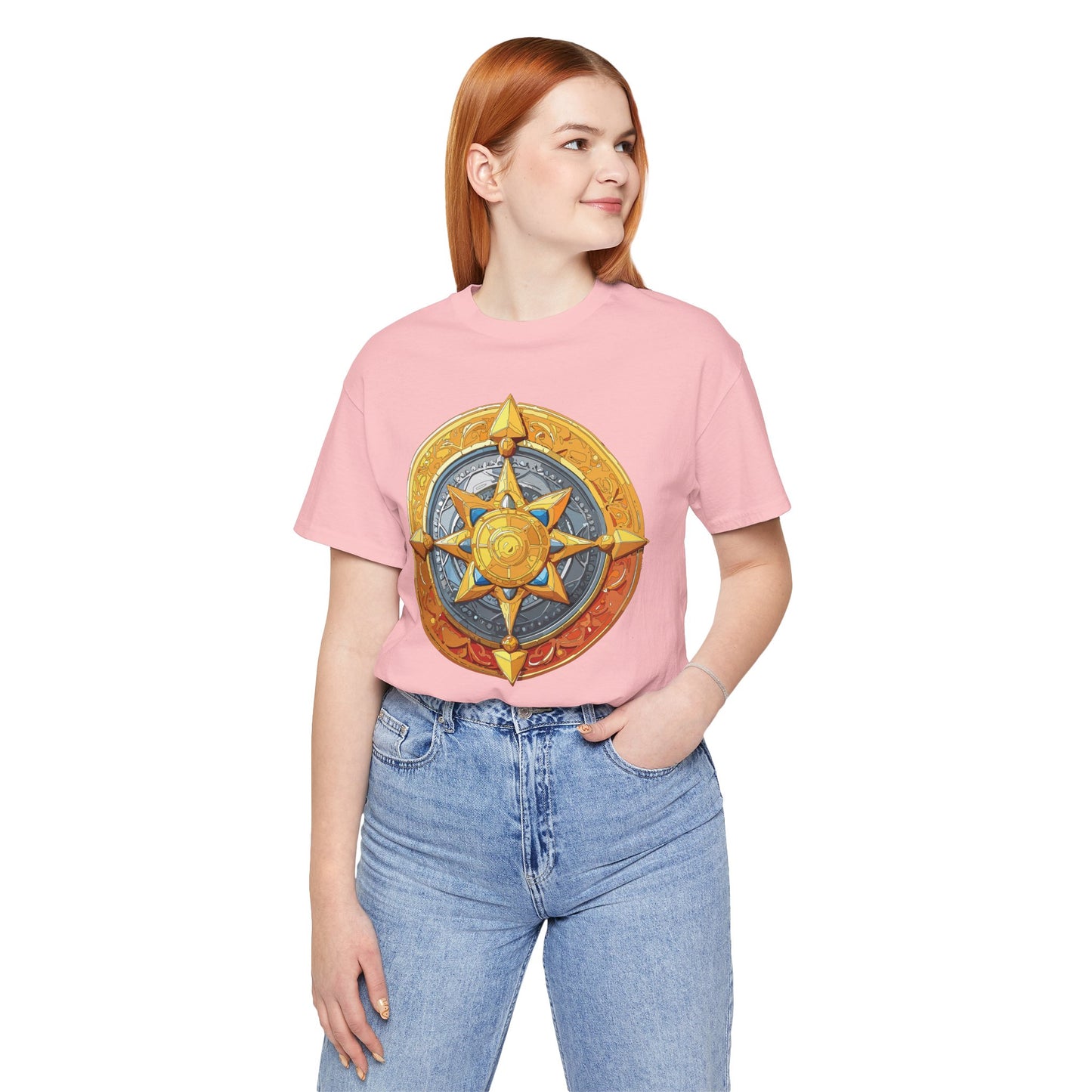 Coin Shirt, Shirt with Coin, Tee Shirt with Gold Coin, Shirt with Antique Coin