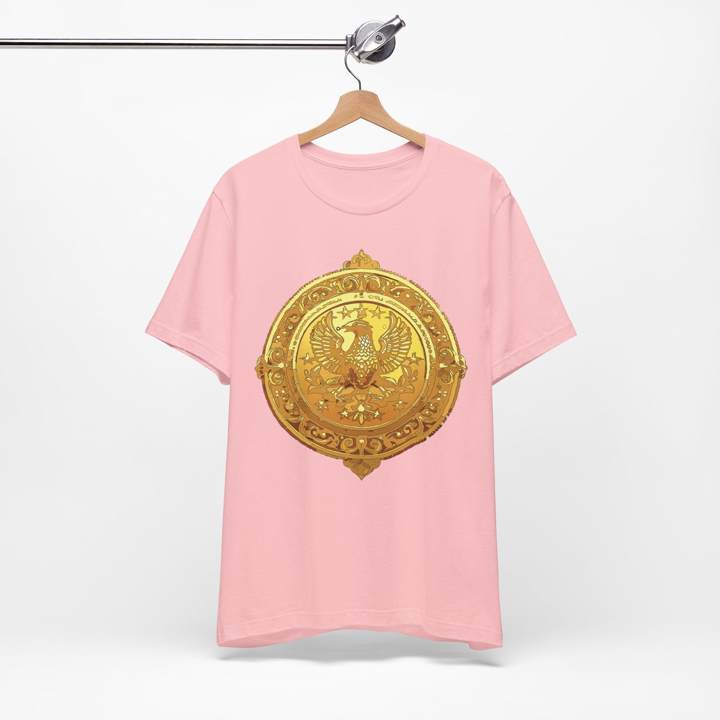 Coin Shirt, Shirt with Coin, Tee Shirt with Gold Coin, Shirt with Antique Coin