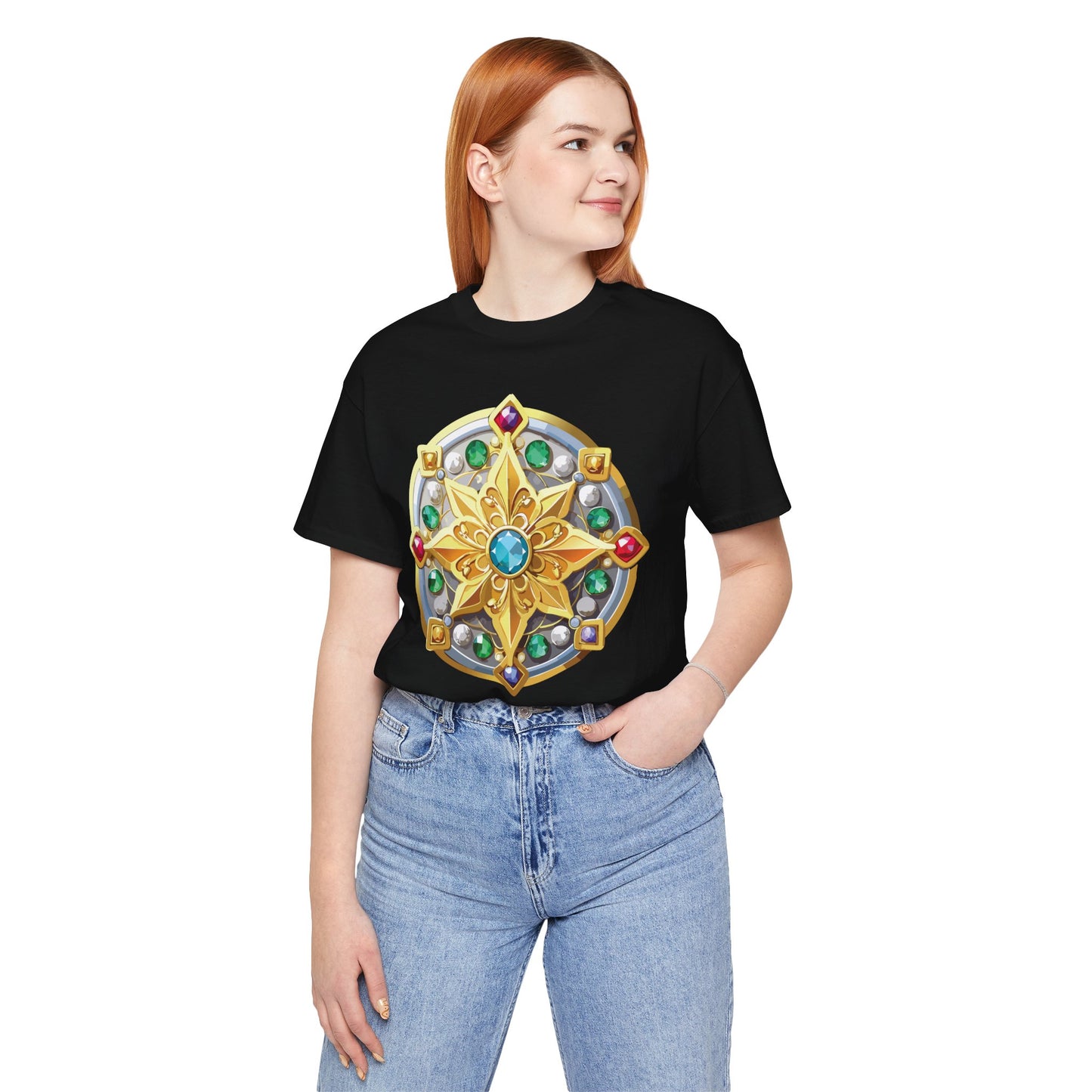 Medallion Shirt, Shirt with Medallion, Tee Shirt with Medal