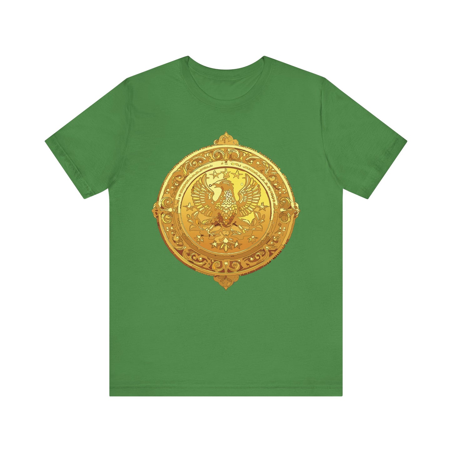 Coin Shirt, Shirt with Coin, Tee Shirt with Gold Coin, Shirt with Antique Coin