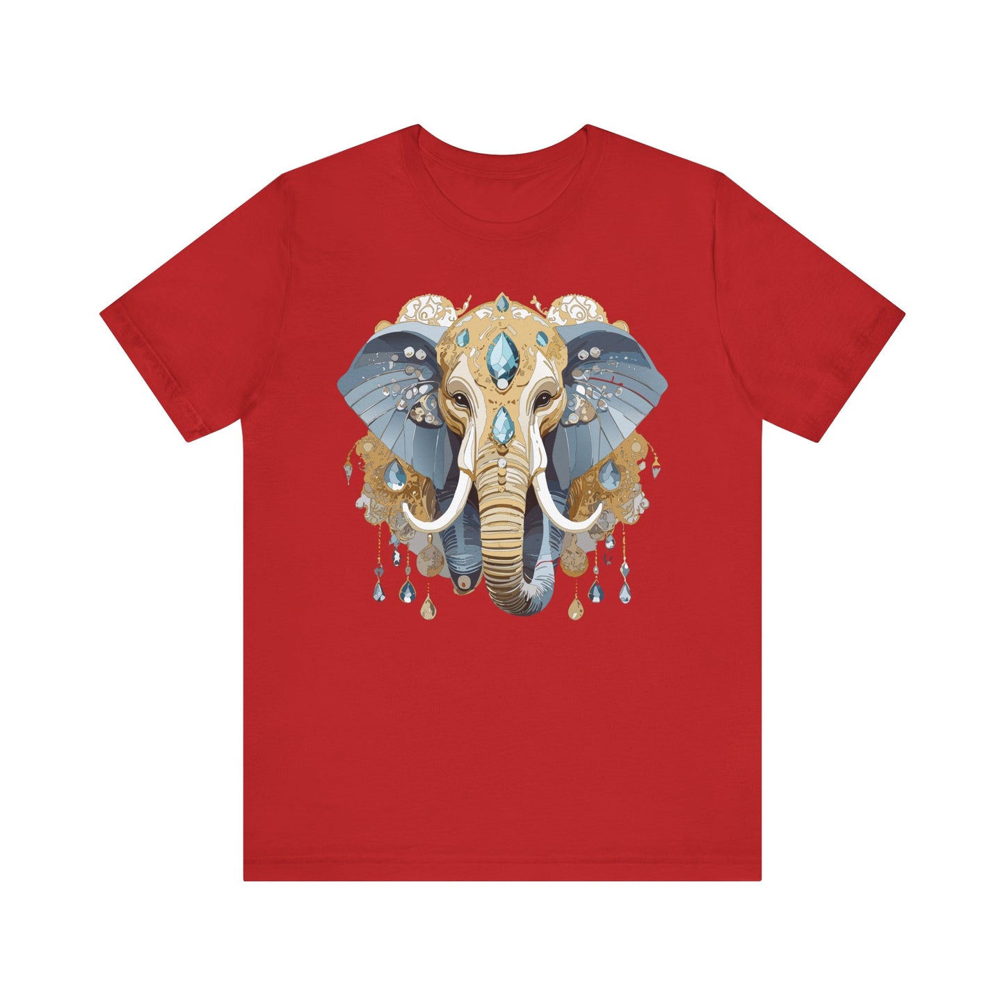 Animal Shirt, Shirt with Animal, Tee Shirt with Gold Animal Medal, Shirt with Antique Animal Medallion