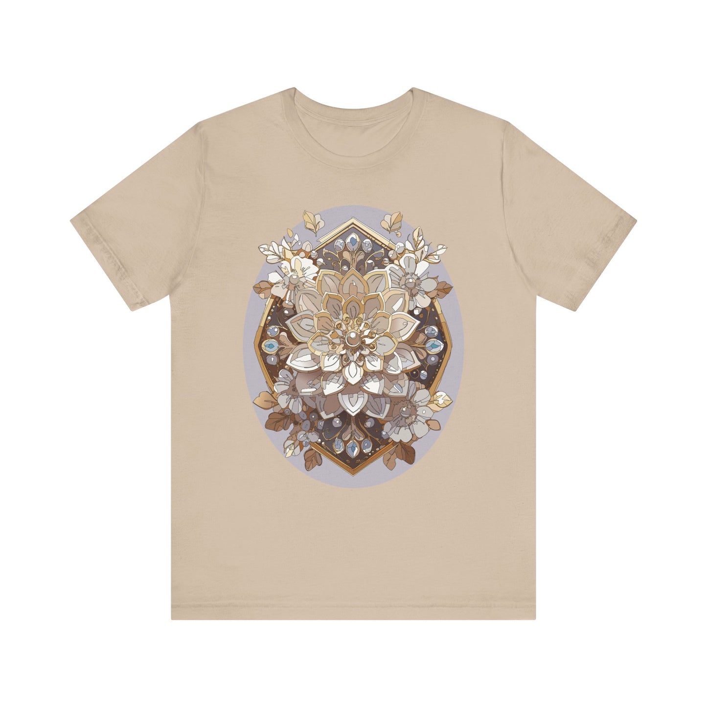 Floral Shirt, Flower Shirt, Tee Shirt with Antique Flower