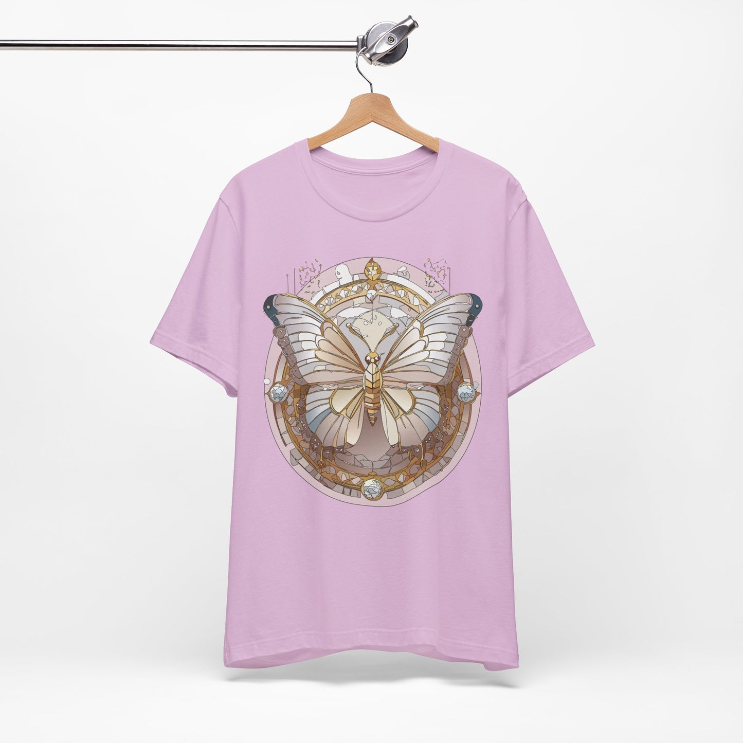 Butterfly Shirt, Shirt with Butterfly, Tee Shirt with Antique Butterfly