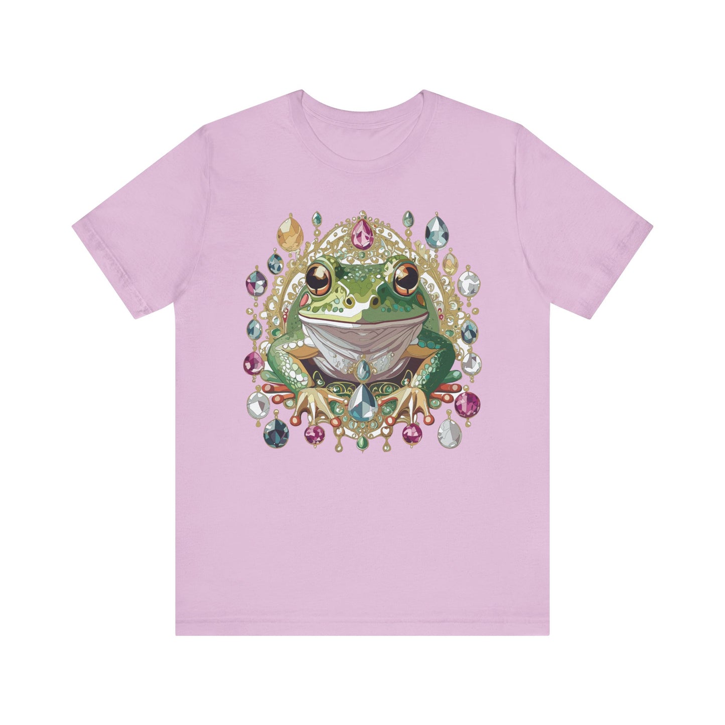 Animal Shirt, Shirt with Animal, Tee Shirt with Gold Animal Medal, Shirt with Antique Animal Medallion