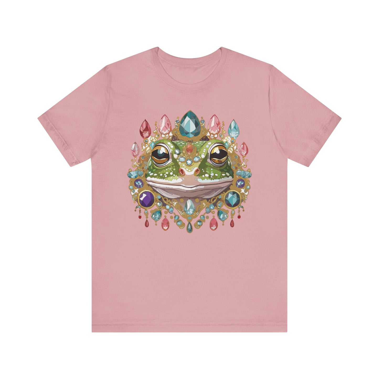 Animal Shirt, Shirt with Animal, Tee Shirt with Gold Animal Medal, Shirt with Antique Animal Medallion