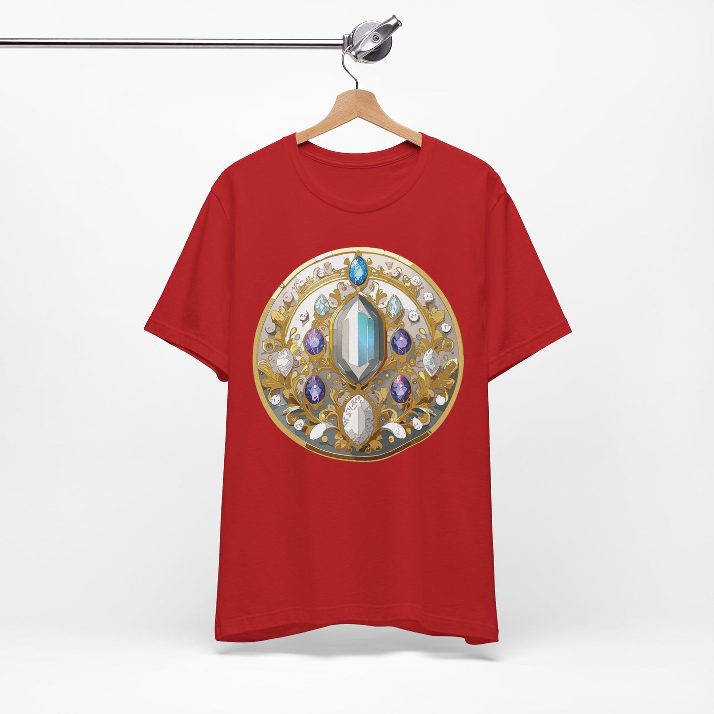 Medallion Shirt, Shirt with Medallion, Tee Shirt with Medal