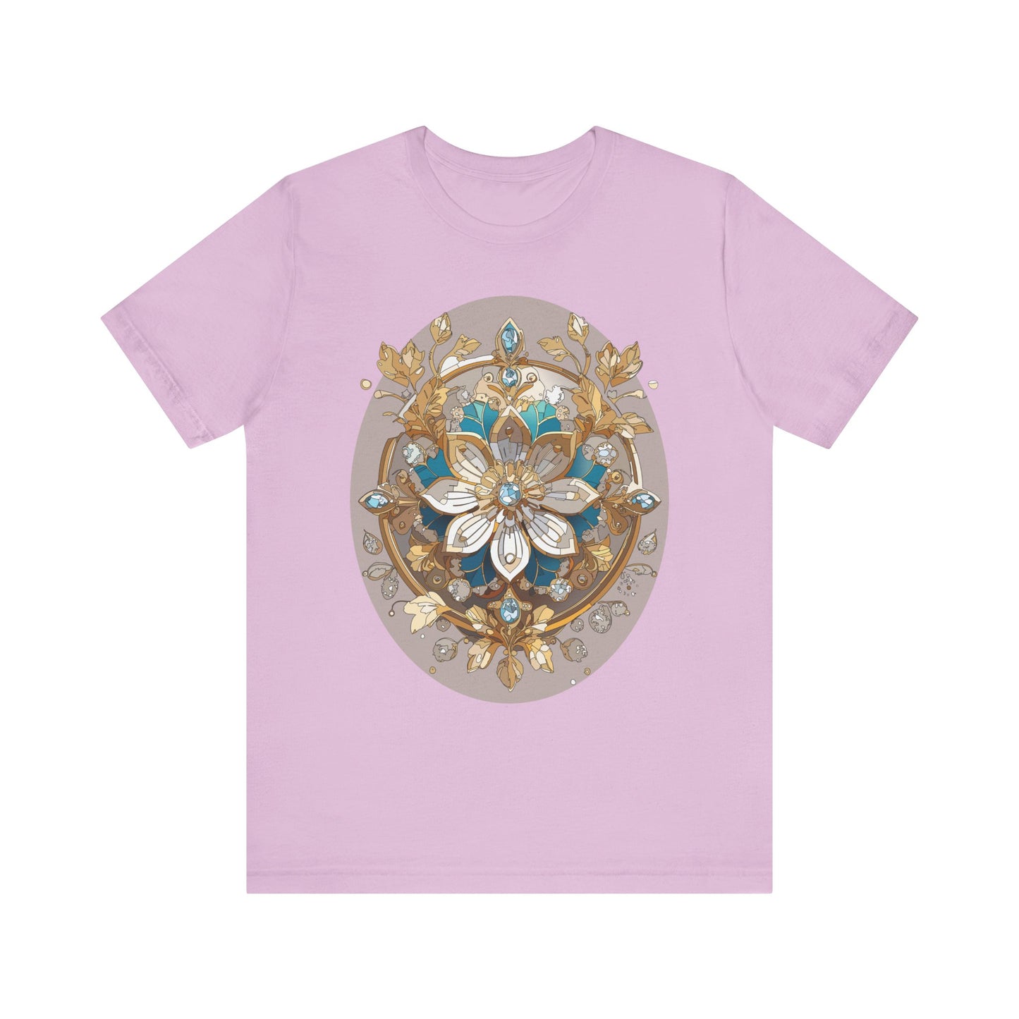 Floral Shirt, Flower Shirt, Tee Shirt with Antique Flower