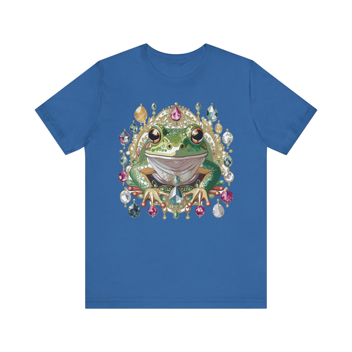 Animal Shirt, Shirt with Animal, Tee Shirt with Gold Animal Medal, Shirt with Antique Animal Medallion